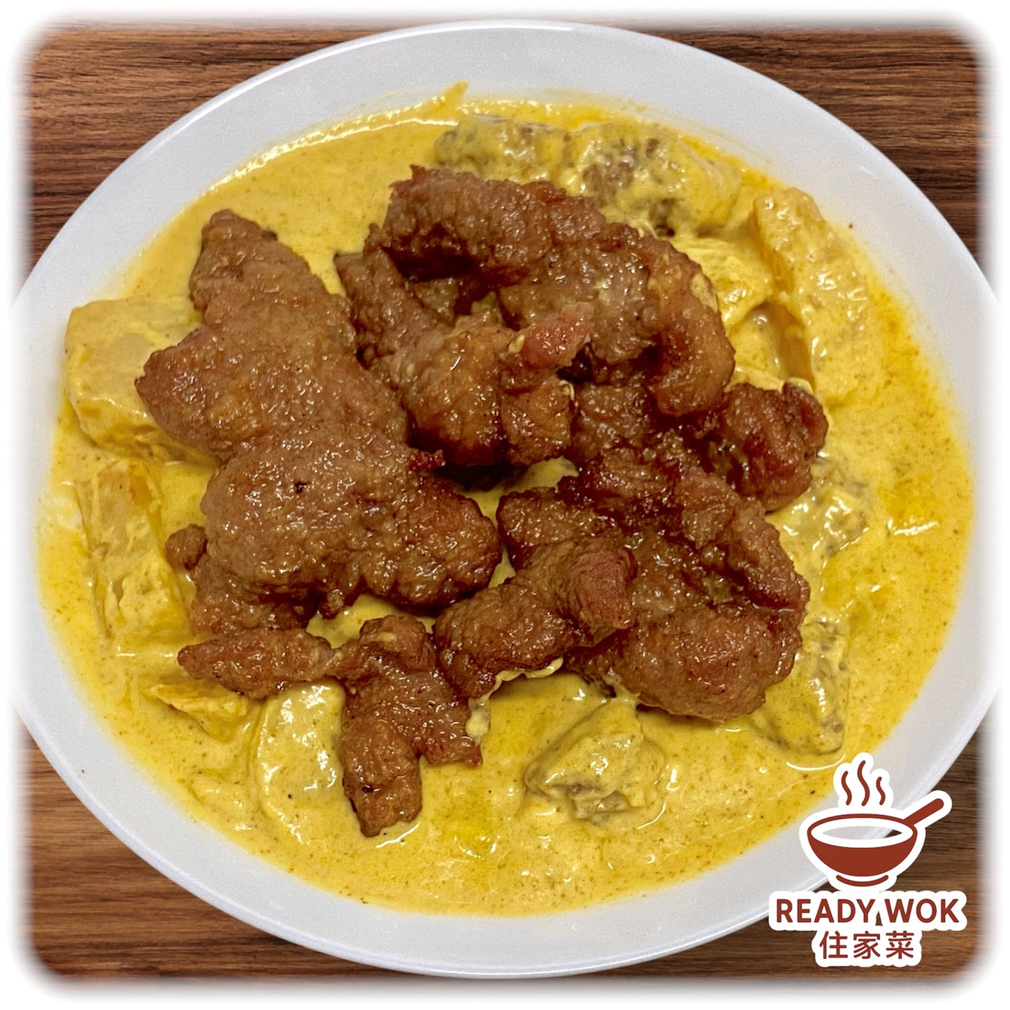White Curry Pork Chop