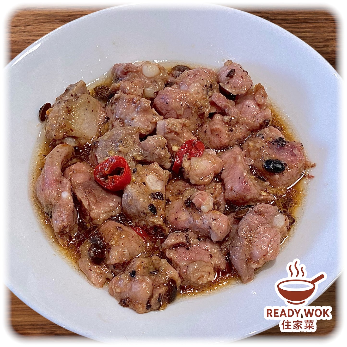 Pork Ribs with Black Bean Sauce